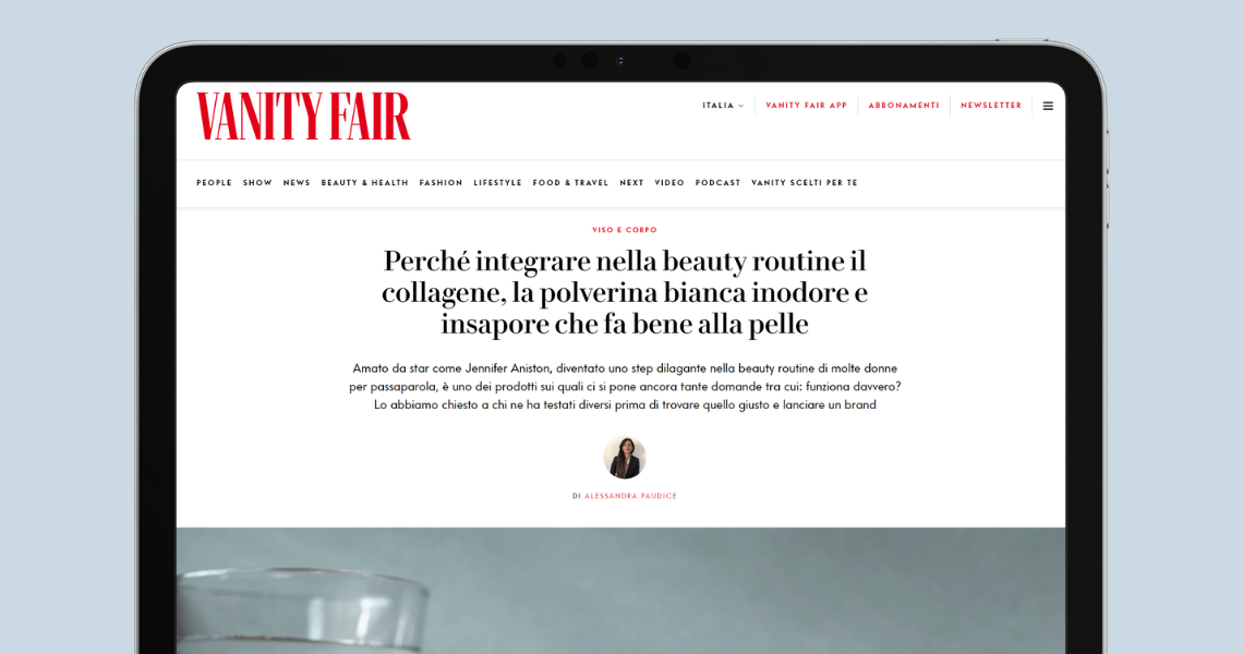 Preview Articolo Vanity Fair