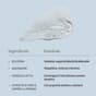 Infografica suingredienti e benefici del detergente di Oslo Skin Lab: glicerina, idrata e supporta l'elasticità; niacinamide, riequilibra e illumina; prebiotici, sostengono il microbioma; estratto di fiori di camomilla, con proprietà lenitive